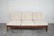 Vintage Cherrywood Sofa from Knoll 3