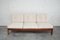 Vintage Kirschholz Sofa von Knoll 3