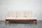 Vintage Cherrywood Sofa from Knoll 1