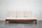 Vintage Kirschholz Sofa von Knoll 1