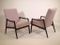 Stained Wood Lounge Chairs, 1950s, Set of 2 3