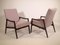 Stained Wood Lounge Chairs, 1950s, Set of 2, Image 3