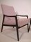 Stained Wood Lounge Chairs, 1950s, Set of 2 2