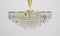Crystal Glass Chandelier by Bakalowits & Söhne, 1960s 2