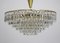 Crystal Glass Chandelier by Bakalowits & Söhne, 1960s, Image 1