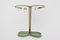 Green Lacquer, Brass & Aluminum Umbrella Stand, 1950s, Image 2