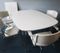 Large Danish Extendable Dining Table on Hairpin Legs, 1970s 4