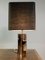 French Lamp in Gilded Bronze by Michel Mangematin, 1960s 2