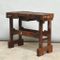 Small Vintage Hungarian Oak Carpenter's Workbench, 1930s, Image 2