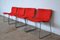 Chaises par Massimo & Lella Vignelli pour Knoll, 1980s, Set de 4 4