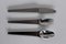 2060 Tea Spoon, Cake Fork, & Fruit Knife by Carl Auböck for Amboss, 1955, Set of 3, Image 2