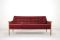 Vintage Sofa aus Kirschholz von Wilhem Knoll 2