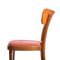 Chairs in Wooden Veneer, 1950s, Set of 4 5