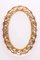 Vintage Gold-Plated Illuminated Mirror from Palwa, 1960s 8