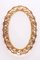 Vintage Gold-Plated Illuminated Mirror from Palwa, 1960s, Image 8