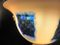 Lampade da parete in vetro di Murano blu e bianco, anni '80, set di 2, Immagine 6