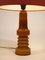 Lampada da tavolo Mid-Century in vetro, anni '60, Immagine 3