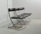 Vintage Foldable Chairs by Marcello Cuneo for Mobel Italia, Set of 4 4