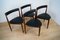 Compact Dining Chairs by Hans Olsen for Frem Røjle, 1950s, Set of 4 2