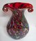 Vintage Italian Multicolored Murano Glass Vase from Fratelli Toso, 1970s 4
