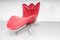 Vintage Swiss Red DS-151 Chaise Lounge by Jane Worthington for de Sede, 1990s, Image 8