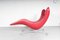 Vintage Swiss Red DS-151 Chaise Lounge by Jane Worthington for de Sede, 1990s, Image 12