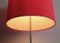 Mid-Century Red Floor Lamp, 1960s 7