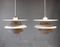 Mid-Century Charlottenborg PH5-4½ Pendants by Sophus Frandsen & Ebbe Christensen for Louis Poulsen, Set of 2 2