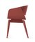 4th Armchair Color in Red by Almost, Image 3
