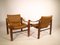 Safari Armchairs by Maurice Burke for Arkana, 1960s, Set of 2 3