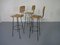 Rattan Bar Stools, 1960s, Set of 3 8