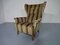 Wingback Chair & Ottoman, 1950s, Set of 2, Image 13