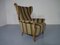 Wingback Chair & Ottoman, 1950s, Set of 2, Image 4
