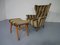 Wingback Chair & Ottoman, 1950s, Set of 2 15