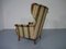 Wingback Chair & Ottoman, 1950s, Set of 2, Image 9