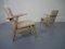 Dänische Vintage Eiche Sessel mit Armlehnen, 2er Set 4