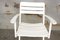 Vintage Folding Garden Chairs in White Lacquered Wood from Herlag, Set of 2 11