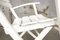 Vintage Folding Garden Chairs in White Lacquered Wood from Herlag, Set of 2 9