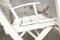 Vintage Folding Garden Chairs in White Lacquered Wood from Herlag, Set of 2, Image 9