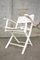 Vintage Folding Garden Chairs in White Lacquered Wood from Herlag, Set of 2, Image 8