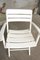 Vintage Folding Garden Chairs in White Lacquered Wood from Herlag, Set of 2, Image 14