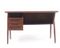 Danish Free-Standing Rosewood Desk, 1950s, Image 1