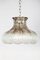 Lámpara colgante vintage grande con pétalos de cristal de Murano de Carlo Nason para Mazzega, Imagen 3