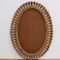 Italian Rattan Wall Mirror, 1960s, Image 7