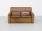 2-Seater Sofa from LeoLux in Neck Leather, 1970s 4