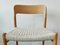 Mid-Century Danish 75 Dining Chairs by N.O. Møller, 1960s, Set of 6 6