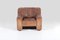 Brutalist DS44 Armchair in Neck Leather from de Sede, 1970s 1