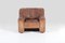 Brutalist DS44 Armchair in Neck Leather from de Sede, 1970s, Image 1