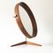 Mid-Century Swedish Large Teak Table Mirror by Östen & Uno Kristiansson for Luxus, 1960s, Image 4