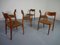 Model 71 Oak Dining Chairs by Niels O. Møller for J.L. Møllers, 1950s, Set of 6 17